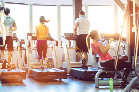 Gesundheit Kurse in Fitnessstudios und Hotels